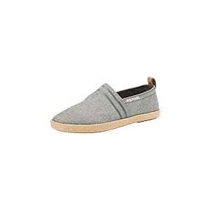 Tommy Hilfiger Espadrilles Homme Basic Tommy Flat Chaussures en Toile, Noir (Black), 40