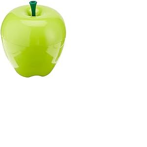 Unbekannt Qualy QL10034G Bo&icirc;te de rangement Mini Happle Container Plastique Vert 18 x 18 x 18 cm