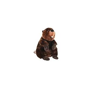 Wild Republic Cuddlekins Castor, Animal en Peluche, 30 cm, Cadeau pour Bébés, Peluche Écologique, Rembourrage Fabriqué à Partir de Bouteilles d’Eau Recyclées