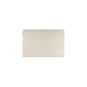 eurof irany DY/Wave/K60 Tapis de Bain Plastique, crémeux, 90 x 60 x 3 cm