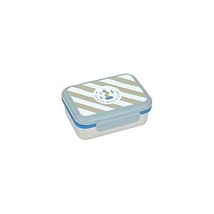 LÄSSIG Boîte à lunch pour enfants en acier inoxydable Boîte à petit-déjeuner Durable Maternelle École/Lunchbox Stainless Steel Sunny Explorer green/blue
