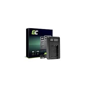 Green Cell BC-TRX Chargeur pour Batterie Sony Action Cam NP-BX1 et Cyber Shot DSC-HX50V HX300 HX400 RX100II RX100MII RX100V RX100V RX100V VII WX300 HDR-AS10 AS15 (2,5 W, 4,8 V, 0,6 A, Noir)