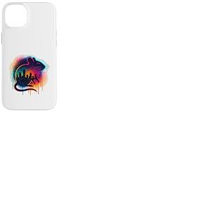 Art de rue Graffiti Degu Skyline Coque pour iPhone 14 Plus