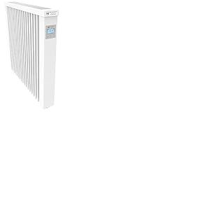 Radiateur électrique AeroFlow® COMPACT 1300 avec briques réfractaires et multi-contrôleur FlexiSmart (Andorid et iOS) Chauffage à accumulation de surface en tant que chauffage d'appoint électrique