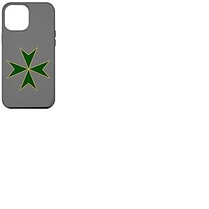 Croix de l'Ordre de Saint Lazare Croix de Malte Coque pour iPhone 12 Pro Max