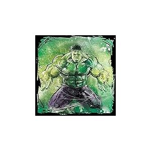 Pyramid International Avengers : L'ère d'Ultron Hulk Impression sur Toile, Coton, Multicolore, 3,20 x 40 x 40 cm