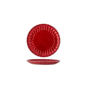 Bloomingville Latina Assiette D27 x H2 - Assiette plate en fa&iuml;ence - Assiette en c&eacute;ramique de qualit&eacute; sup&eacute;rieure pour un usage quotidien et des occasions sp&eacute;ciales - Passe au lave-vaisselle et au
