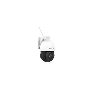 Foscam Caméra d'Extérieur Motorisée IP SD2X - Wi-FI, Dôme, PTZ, 2MP, Zoom Optique x18 - Détection de Mouvement Intelligente - Rotation Horizontale 350° et Verticale 90° - Vision Nocturne 50m - Blanc