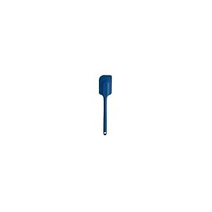 Mastrad &ndash; Mini Spatule Maryse Tout Silicone &ndash; Bleu &ndash; 21 cm &ndash; T&ecirc;te Flexible avec Insert Acier &ndash; Monobloc Hygi&eacute;nique &ndash; R&eacute;sistance Chaleur 300 &deg;C &ndash; Ne Raye Pas Vos Ustensiles