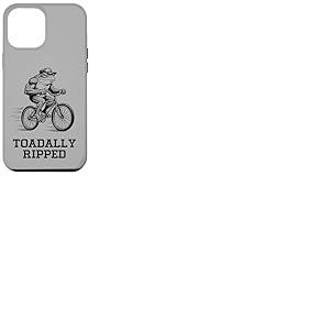 Toadally Ripped Frog Dr&ocirc;le Gym Entra&icirc;nement Bodybuilding Cyclisme Coque pour iPhone 12 Pro Max