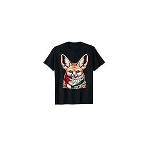 Fennec Algerien avec le Keffieh echarpe de palestine T-Shirt