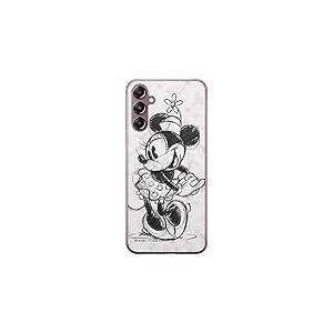 ERT GROUP Coque de t&eacute;l&eacute;phone Portable pour Samsung A14 4G/5G Original et sous Licence Officielle Disney Motif Minnie 026 Parfaitement adapt&eacute; &agrave; la Forme du t&eacute;l&eacute;phone Portable, Coque en TPU