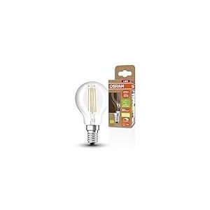 OSRAM Superstar + Classic P Fil 40 LED lampe, E14, MiniBall Shape, 2,9W, 470LM, 2700K, Lumière blanche chaude, dimmable, technologie de filament LED, classe d'efficacité énergétique C
