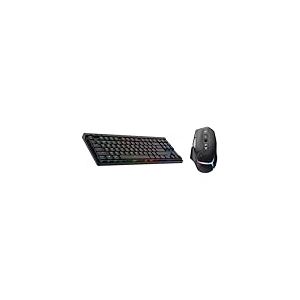 Logitech G G502 X Plus Lightspeed Souris Gaming RVB sans Fil - Souris Optique Boutons Hybrides LIGHTFORCE, G515 Lightspeed TKL profilé Clavier Gaming sans Fil, Clavier Français AZERTY -Noir