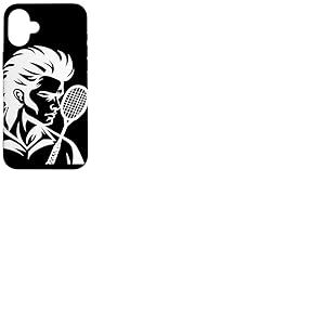 Badminton Joueur Raquette Sports Navette Coque pour iPhone 16 Plus