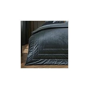 Laurence Llewelyn-Bowen - Chic &ndash; Couvre-lit en Velours &ndash; 220 cm x 150 cm en Vert Bouteille