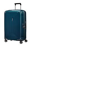 Samsonite Neopulse, Spinner Valise- Bagage à Main, Bleu (Metallic Blue), M (69 cm - 74 L)