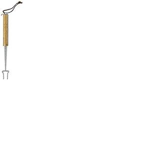 Victorinox Fourchette à Griller, Swiss Made, Extensible, 65,4 Cm, Acier Inoxydable, Bois