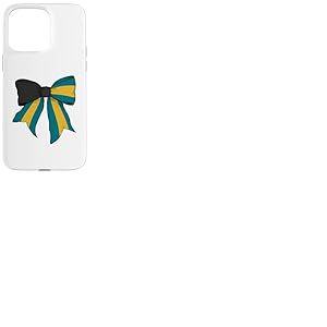 Ruban nœud Coquette Fille Drapeau Bahamas Bahamas Coque pour iPhone 15 Pro Max