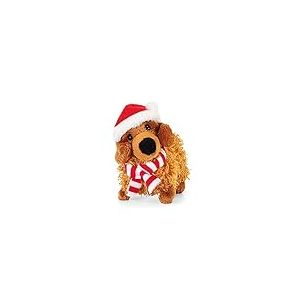 Trudi SW Col Chien Teckel de No&euml;l Animaux en Peluche id&eacute;e Cadeau | 5x9x11cm Taille XXS | Sweet Collection | mod&egrave;le 52257
