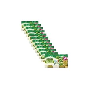 Bl&eacute;dina - Mon 1er Petit Pot b&eacute;b&eacute; - Epinards - 70% d'ingr&eacute;dients Fran&ccedil;ais - De 4 &agrave; 6 mois - 24 pots de 130g
