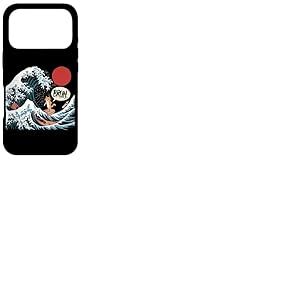 T-Shirt Japonais Bruh Great Wave Cat Japon R&eacute;tro Coque pour iPhone 17 Pro