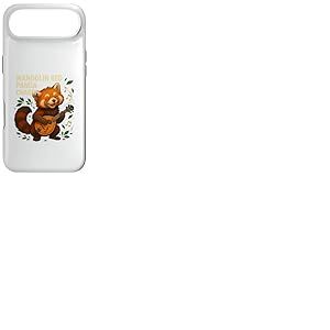 Breloque Panda Rouge Mandoline Coque pour iPhone Air