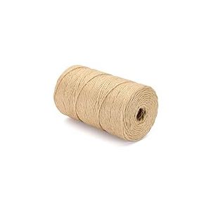 La Cordeline Ficelle Jute 3.5mm 325m 2.5Kg - Ficelle Naturelle pour Artisanat, Emballage, Jardinage et Décoration DIY, Marron