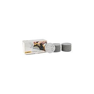 Mirka Iridium Soft Disques abrasifs Ø 77 mm/Grain P600 / autoagrippant Multifit / 20 pièces/Abrasifs à base de mousse pour un ponçage à sec précis, ponçage de vernis, finition