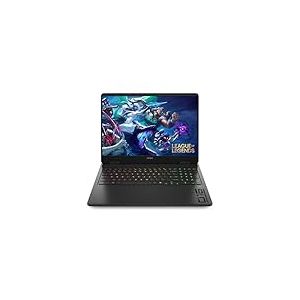 HP Omen 16-am0002sf Ordinateur Portable Gaming 16" FHD IPS 144 Hz, PC Portable Gamer (Intel Core 7 240H, RAM 16 Go, SSD 1024 Go, Nvidia GeForce RTX 5060 8Go, Windows 11), Laptop Noir, AZERTY