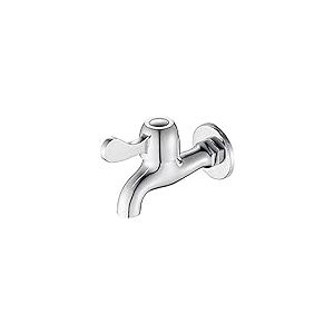 Ibergrif Robinet Exterieur 1/2 Mural - Robinet Jardin, Robinet Antigel -10 ℃, Résistance à Haute Température 120 ℃, Antirouille, Robinet Machine à Laver, Laiton, Chrome, Argent