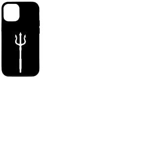 Coque pour iPhone 15 Costume de dieu grec Pos&eacute;idon Trident / Neptune