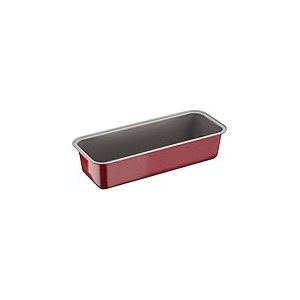 TefalJ 1640114 Delibake Moule A Cake 30 cm Acier Rouge Carbone