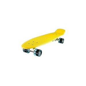 Ridge Retro 27 Skateboard complet Jaune/Bleu Transparent 27'' x 7,5'' - 69 cm