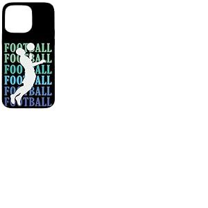 Foot Football Footballeur Joueur de Foot garçon Enfant Retro Coque pour iPhone 15 Pro Max