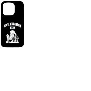 Ingénieur Civil XXL College Engineering Student Coque pour iPhone 15 Pro