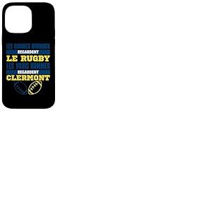Supporter Rugby Clermont Ferrand Cadeau Humour Coque pour iPhone 14 Pro Max