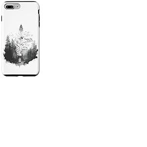 Stylo-plume pour passionnés de design forêt et plume Coque pour iPhone 7 Plus/8 Plus