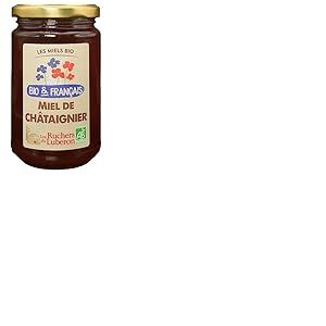 Les Ruchers du Luberon - Miel Bio & Français 400 g - Chataignier