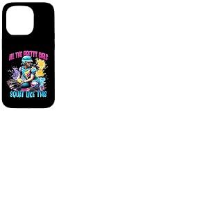 Funny All The Pretty Girls Squat Like-This Attrape-Balle Molle Coque pour iPhone 15 Pro