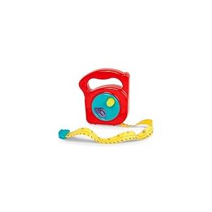 Battat - Grand Ruban &agrave; mesurer - Ruban &agrave; mesurer Jouet - Enrouleur de Travail et poign&eacute;e Facile &agrave; Tenir - Carrousel de d&eacute;couverte d'outils - Unit&eacute;s m&eacute;triques et imp&eacute;riales - 2 Ans et +