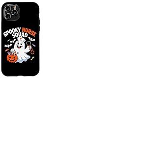 Costume d'infirmière Effrayant fantôme d'halloween – Costume d'infirmière Mignon Coque pour iPhone 11 Pro