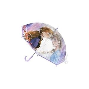 Parapluie Disney pour Enfants avec Frozen, Mickey, Minnie et Stitch – Parapluie Enfant résistant au Vent et à l’Eau avec Design coloré et poignée Ergonomique
