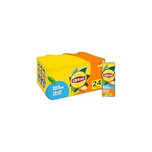 Lipton Ice Tea Pêche Sans Sucres Canettes 24x33CL