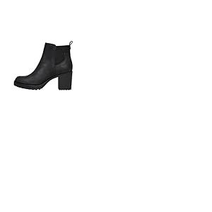 Only Women Chelsea Boots with Heel | Ankle Shoes | Bootie Boots Without Closure ONLBARBARA, Couleurs:Noir, Size:39 EU