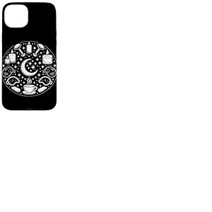 Lune Croissante Pinceau Maquilleuse Esthéticienne MUA Coque pour iPhone 15 Plus