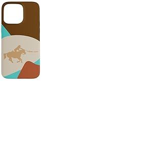 Adorable rod&eacute;o Country et Western pour Les Amateurs de Chevaux et Les Cowgirl Coque pour iPhone 15 Pro Max