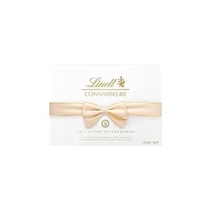 Lindt - Boîte PRALINÉS DU CONFISEUR Assorti - Assortiment de Chocolats au Lait, Noirs et Blancs - pour Noël, 230g