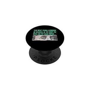 Yeux de Couleur Bleu Sarcelle Clair sur Votre Propre Papier Bleu Sarcelle Clair Aqua PopSockets PopGrip Adh&eacute;sif