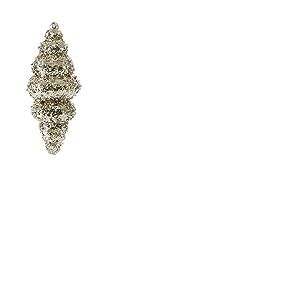 eurof irany SW/B/Silver/17&ndash;1 Boules de No&euml;l, styropo, Polystyr&egrave;ne, Beige (ARON), 16.0 x 9.0 x 16.0 cm